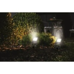 Ledvance LED-Erdspießleuchte Endura Floodspike 10 W, Grau, Höhe: 29,2 Cm, IP65 -Beleuchtung 12 3592