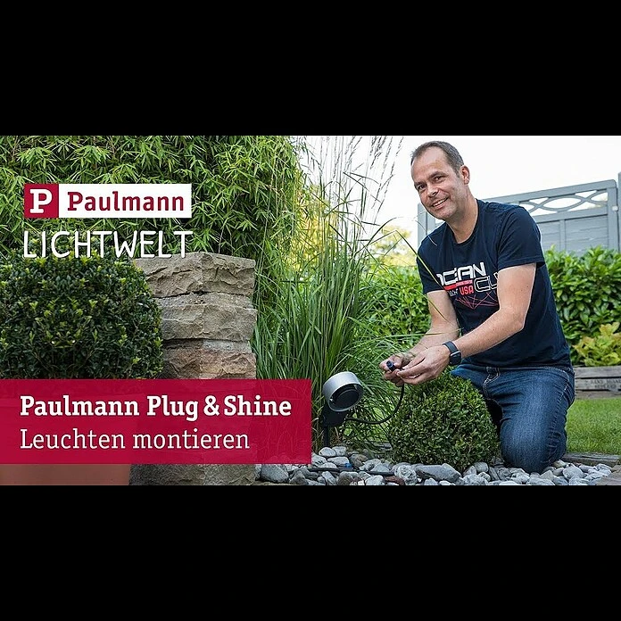 Paulmann Plug & Shine Controller Max. Leistung: 75 W, Schwarz, IP68 7 Paulmann Plug & Shine Controller Max. Leistung: 75 W, Schwarz, IP68 – Bild 5