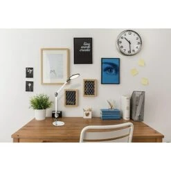 Globo LED-Tischleuchte 9 W, L X B X H: 22,5 X 7,5 X 57,5 Cm, Silber, Kaltweiß -Beleuchtung 12 361