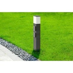 Lavida Milan LED-Wegeleuchte Mit Steckdosen 12 W, Höhe: 50 Cm, Warmweiß, 2 Stk. -Beleuchtung 12 3627