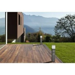 Lavida Milan LED-Wegeleuchte Mit Steckdosen 12 W, Höhe: 50 Cm, Warmweiß, 2 Stk. -Beleuchtung 12 3629