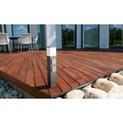 Lavida Milan LED-Wegeleuchte Mit Steckdosen 12 W, Höhe: 50 Cm, Warmweiß, 2 Stk. -Beleuchtung 12 3630