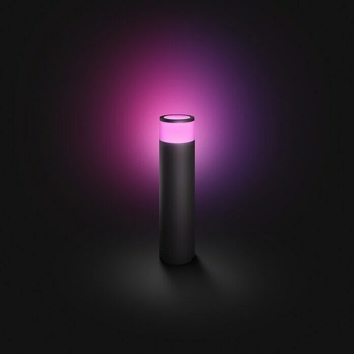 Philips Hue LED-Sockelleuchte Calla White & Color Ambiance 8 W, Schwarz, Ø X H: 10,4 X 40 Cm 6 Philips Hue LED-Sockelleuchte Calla White & Color Ambiance 8 W, Schwarz, Ø X H: 10,4 X 40 Cm – Bild 4