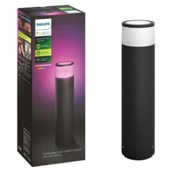 Philips Hue LED-Sockelleuchte Calla White & Color Ambiance 8 W, Schwarz, Ø X H: 10,4 X 40 Cm 11 Philips Hue LED-Sockelleuchte Calla White & Color Ambiance 8 W, Schwarz, Ø X H: 10,4 X 40 Cm -Beleuchtung 12 3635