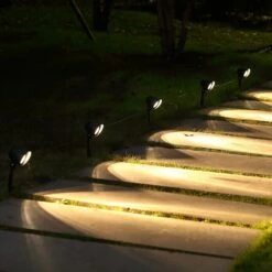 Starlux LED-Gartenspot-Set Bari 3-flammig, 4 W, IP44, Schwarz -Beleuchtung 12 3639