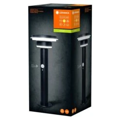 Ledvance Endura Sol Cirkle Sensor-LED-Außenwegeleuchte 17,8 X 17,8 X 40 Cm -Beleuchtung 12 3775