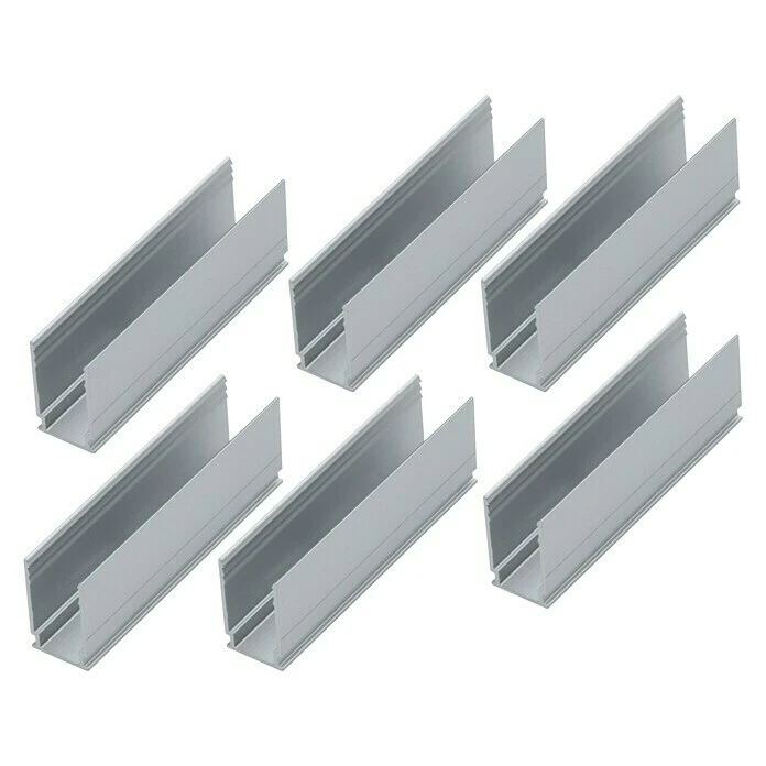 Paulmann Plug & Shine Profil Montage-Clip Aluminium, Passend Für: Paulmann Plug & Shine LED-Band 3 Paulmann Plug & Shine Profil Montage-Clip Aluminium, Passend Für: Paulmann Plug & Shine LED-Band