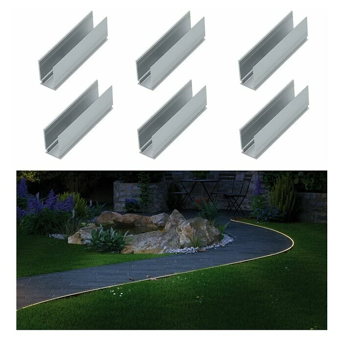 Paulmann Plug & Shine Profil Montage-Clip Aluminium, Passend Für: Paulmann Plug & Shine LED-Band 8 Paulmann Plug & Shine Profil Montage-Clip Aluminium, Passend Für: Paulmann Plug & Shine LED-Band – Bild 6