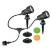 Starlux LED-Gartenstrahler 2-flammig, 6 W, 2 X Erdspieß, IP44, LED 1 Starlux LED-Gartenstrahler 2-flammig, 6 W, 2 X Erdspieß, IP44, LED -Beleuchtung 12 3783