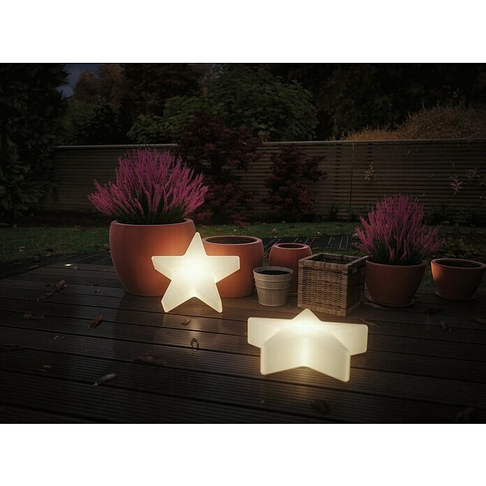 Paulmann Plug & Shine LED-Dekoleuchte Star 2,8 W, Weiß, L X B X H: 10 X 40 X 40 Cm 3 Paulmann Plug & Shine LED-Dekoleuchte Star 2,8 W, Weiß, L X B X H: 10 X 40 X 40 Cm