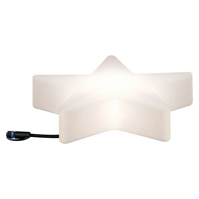 Paulmann Plug & Shine LED-Dekoleuchte Star 2,8 W, Weiß, L X B X H: 10 X 40 X 40 Cm 8 Paulmann Plug & Shine LED-Dekoleuchte Star 2,8 W, Weiß, L X B X H: 10 X 40 X 40 Cm – Bild 6