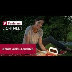 Paulmann Mobiles LED-Licht Moval Farbe: Anthrazit, 310 Lm, IP44 12 Paulmann Mobiles LED-Licht Moval Farbe: Anthrazit, 310 Lm, IP44 -Beleuchtung 12 3846