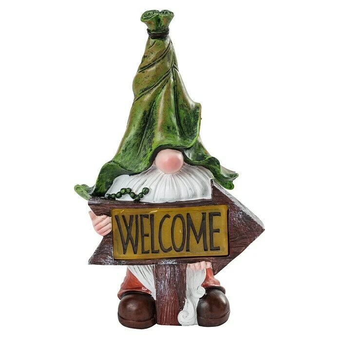 BAUHAUS Solarleuchte Zwerg Welcome 18,5 X 11,5 X 30,5 Cm 6 BAUHAUS Solarleuchte Zwerg Welcome 18,5 X 11,5 X 30,5 Cm – Bild 4