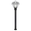 Globo Horace Außenleuchte Horace 15 W, Schwarz, Höhe: 100 Cm -Beleuchtung 12 3865