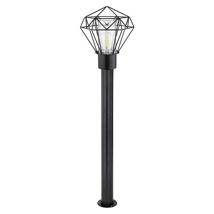 Globo Horace Außenleuchte Horace 15 W, Schwarz, Höhe: 100 Cm 3 Globo Horace Außenleuchte Horace 15 W, Schwarz, Höhe: 100 Cm