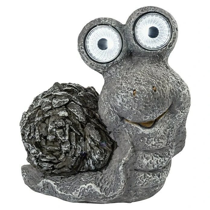 BAUHAUS Solarleuchte 14 X 7 X 12,5 Cm, Schnecke 3 BAUHAUS Solarleuchte 14 X 7 X 12,5 Cm, Schnecke