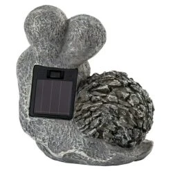 BAUHAUS Solarleuchte 14 X 7 X 12,5 Cm, Schnecke 7 BAUHAUS Solarleuchte 14 X 7 X 12,5 Cm, Schnecke -Beleuchtung 12 3875