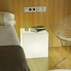 Design-Außenleuchte Cuby 32 32 X 32 X 32 Cm, Warmweiß -Beleuchtung 12 3879