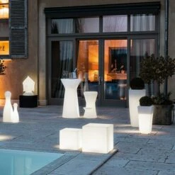 Design-Außenleuchte Pol 80 Höhe: 80 Cm, 24 W, Warmweiß 11 Design-Außenleuchte Pol 80 Höhe: 80 Cm, 24 W, Warmweiß -Beleuchtung 12 3894