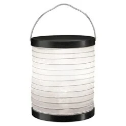Paulmann Mobiles LED-Licht Lampion 0,2 W, Grau, IP44, Höhe: 17 Cm