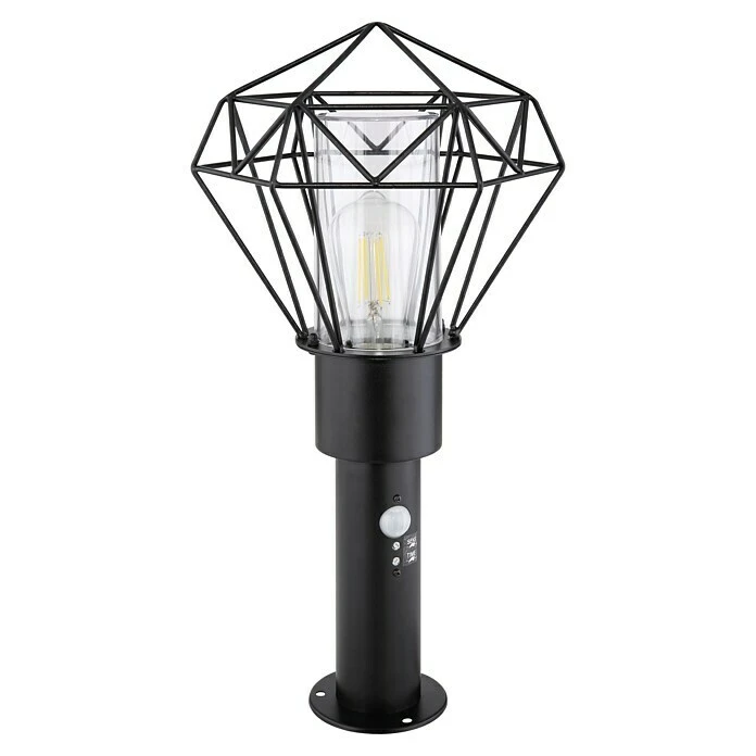 Globo Horace Außenleuchte Horace 15 W, Schwarz, Höhe: 50 Cm 3 Globo Horace Außenleuchte Horace 15 W, Schwarz, Höhe: 50 Cm