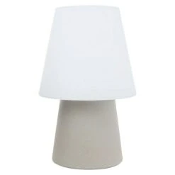 8 Seasons Design No. 1 LED-Solar-Dekoleuchte Sand, L X B X H: 39 X 39 X 60 Cm