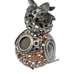 BAUHAUS Solarleuchte Eule 11 X 11 X 18,5 Cm, 1,2 V, Metall, Mit Leuchtmittel -Beleuchtung 12 3974