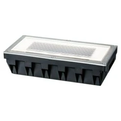 Paulmann Solarleuchte Box 0,06 W, Silber, L X B X H: 20 X 10 X 5,1 Cm, IP67