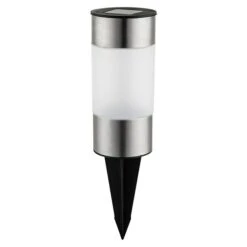 Globo Solarleuchte Mini Tube 3 Stk., Höhe: 235 Mm, Lichtfarbe: Neutralweiß