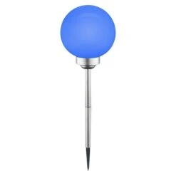 BAUHAUS Solar-Kugelleuchte Ball Erdspieß, Höhe: 525 Mm, IP44 -Beleuchtung 12 4002