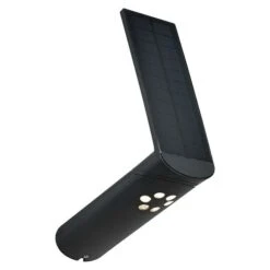 Paulmann Ilias LED-Solar-Außenwandleuchte Bewegungsmelder, 1,2 W, Lichtfarbe: Warmweiß, Anthrazit, Kunststoff