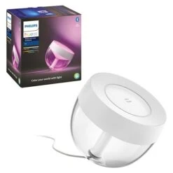 Philips Hue LED-Tischleuchte Weiß/Transparent, Höhe: 19,4 Cm -Beleuchtung 12 402