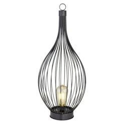 Globo Solarleuchte Leuchtdauer: 6 H - 8 H, Ø X H: 25 X 57 Cm, Warmweiß -Beleuchtung 12 4046