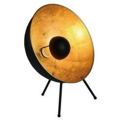 Tween Light Tischleuchte Rund Molara 60 W, Ø X H: 400 Mm X 48 Cm, Gold, E27