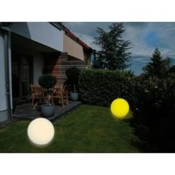 LED-Solar-Dekoleuchte Weiß, 30 X 27 Cm -Beleuchtung 12 4082