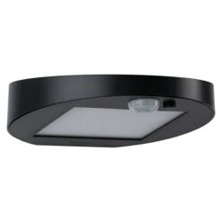 Paulmann Ryse LED-Solar-Außenwandleuchte Bewegungsmelder, 1,2 W, Material: Kunststoff, Warmweiß, Anthrazit -Beleuchtung 12 4088