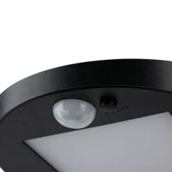 Paulmann Ryse LED-Solar-Außenwandleuchte Bewegungsmelder, 1,2 W, Material: Kunststoff, Warmweiß, Anthrazit -Beleuchtung 12 4091