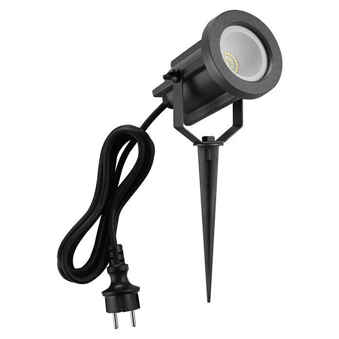 Lavida Milan LED-Außenleuchte 8 W, Farbe Gehäuse: Schwarz, IP65, Rund 5 Lavida Milan LED-Außenleuchte 8 W, Farbe Gehäuse: Schwarz, IP65, Rund – Bild 3