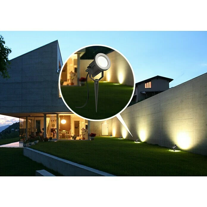 Lavida Milan LED-Außenleuchte 8 W, Farbe Gehäuse: Schwarz, IP65, Rund 8 Lavida Milan LED-Außenleuchte 8 W, Farbe Gehäuse: Schwarz, IP65, Rund – Bild 6