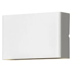 Konstsmide LED-Außenwandleuchte Chieri 8 W, 6 X 17 X 11 Mm, Weiß, IP54 -Beleuchtung 12 4194