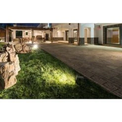 Lavida Milan LED-Außenleuchte 8 W, Farbe Gehäuse: Schwarz, IP65, Eckig -Beleuchtung 12 4202