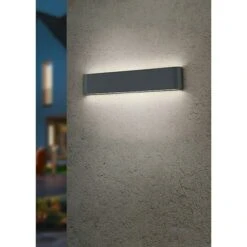 Trio Leuchten LED-Außenwandleuchte Thames II 8 W, 4 X 46,5 X 9 Cm, Anthrazit, IP54