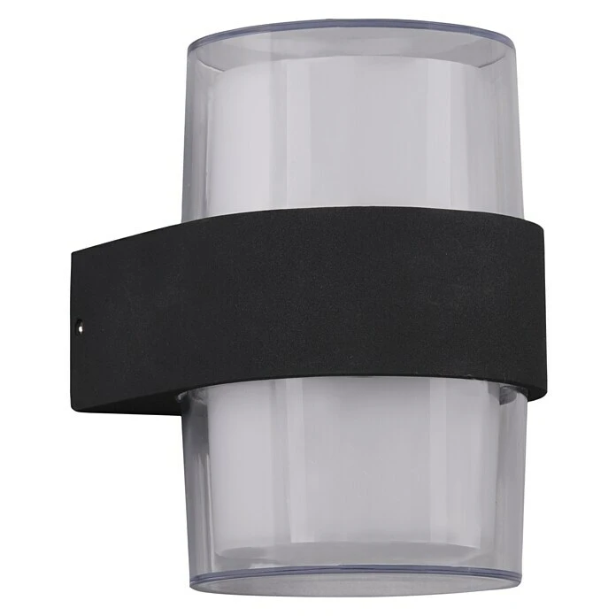 Reality Leuchten LED-Außenwandleuchte Molina Rund 4,6 W, 10,7 X 9,6 X 13,2 Cm, Anthrazit, IP54, Anzahl Leuchtmittel: 2 Stk. 5 Reality Leuchten LED-Außenwandleuchte Molina Rund 4,6 W, 10,7 X 9,6 X 13,2 Cm, Anthrazit, IP54, Anzahl Leuchtmittel: 2 Stk. – Bild 3