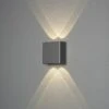 Konstsmide LED-Außenwandleuchte Chieri 4 W, 6 X 11 X 11 Cm, Anthrazit, IP54