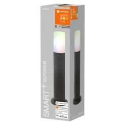 Ledvance Smart+ WiFi LED-Außenleuchte PIPE 10 W, Farbe Gehäuse: Dunkelgrau, IP44, 10 W, 13,5 X 13,5 X 50 Cm 12 Ledvance Smart+ WiFi LED-Außenleuchte PIPE 10 W, Farbe Gehäuse: Dunkelgrau, IP44, 10 W, 13,5 X 13,5 X 50 Cm -Beleuchtung 12 4256