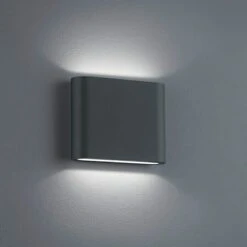 Trio Leuchten LED-Außenwandleuchte Thames II 5 W, 30 X 115 X 90 Mm, Anthrazit, IP54