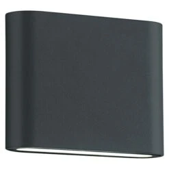 Trio Leuchten LED-Außenwandleuchte Thames II 5 W, 30 X 115 X 90 Mm, Anthrazit, IP54 -Beleuchtung 12 4263