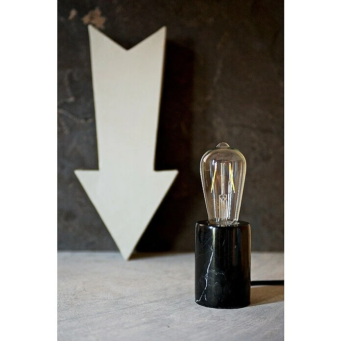 Home Sweet Home Lampenfuß Dry 10 W, E27, Schwarz, Höhe: 10 Cm 4 Home Sweet Home Lampenfuß Dry 10 W, E27, Schwarz, Höhe: 10 Cm – Bild 2