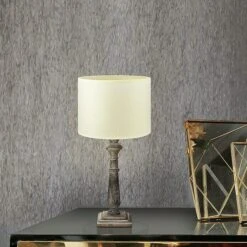 Home Sweet Home Lampenfuß Step Square 40 W, Farbe: Taupe, Höhe: 49 Cm -Beleuchtung 12 438