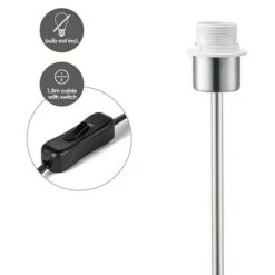 Home Sweet Home Lampenfuß Bossano 40 W, Farbe: Braun, Höhe: 33 Cm -Beleuchtung 12 441